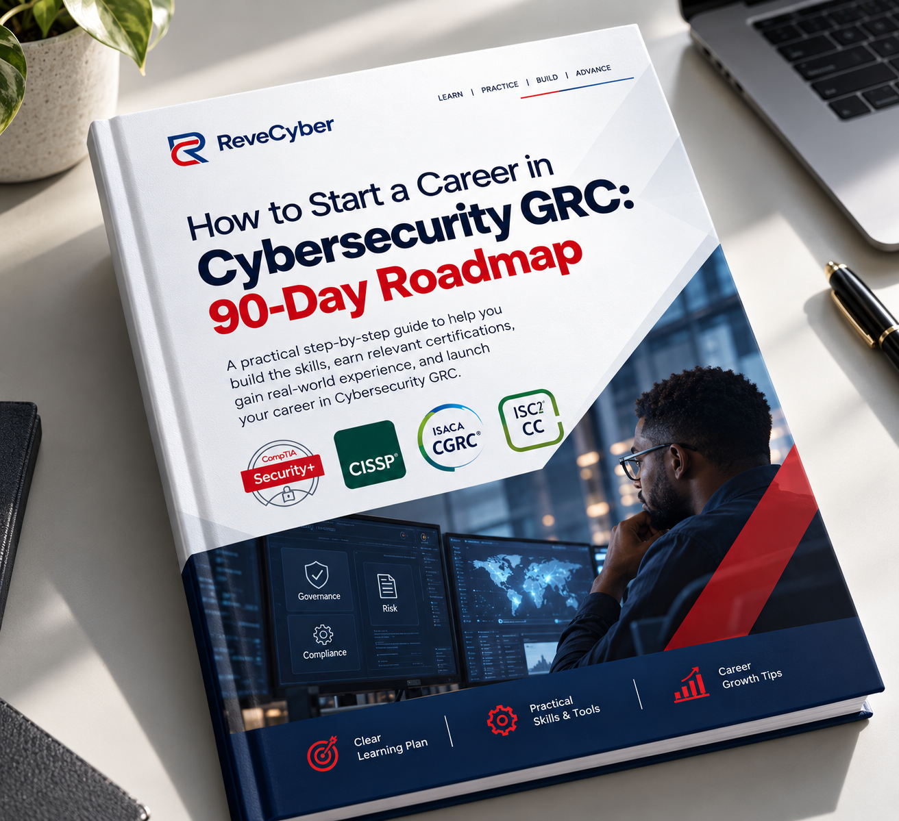 How to Start a Career in Cybersecurity GRC: 90-Day Roadmap cover