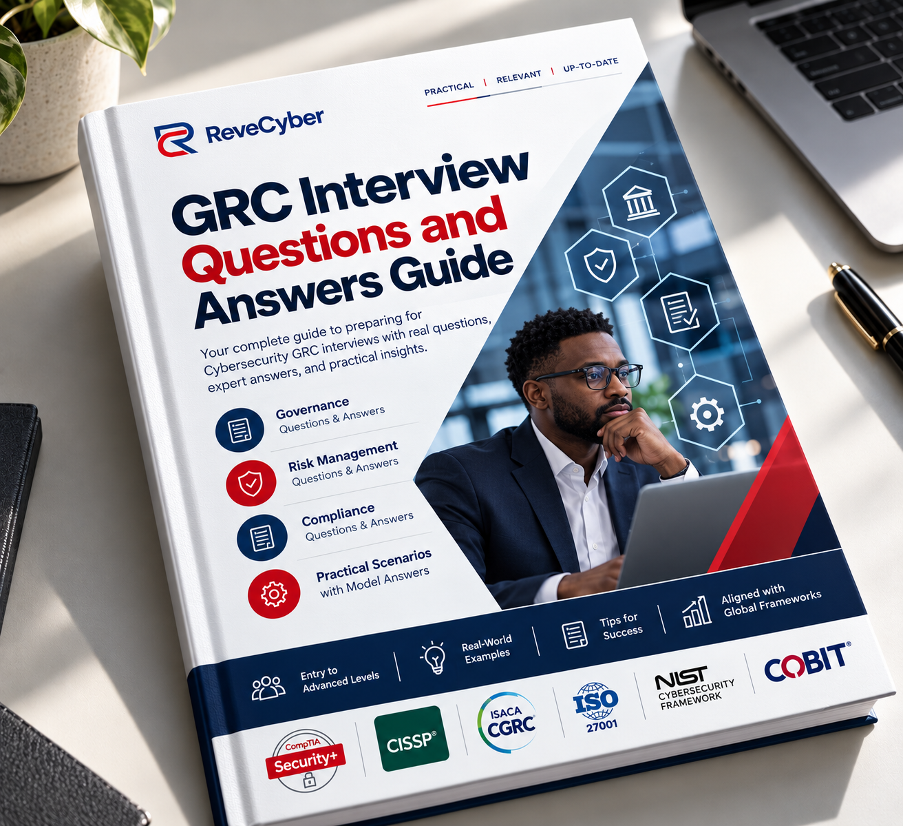 GRC Interview Questions and Answers Guide cover