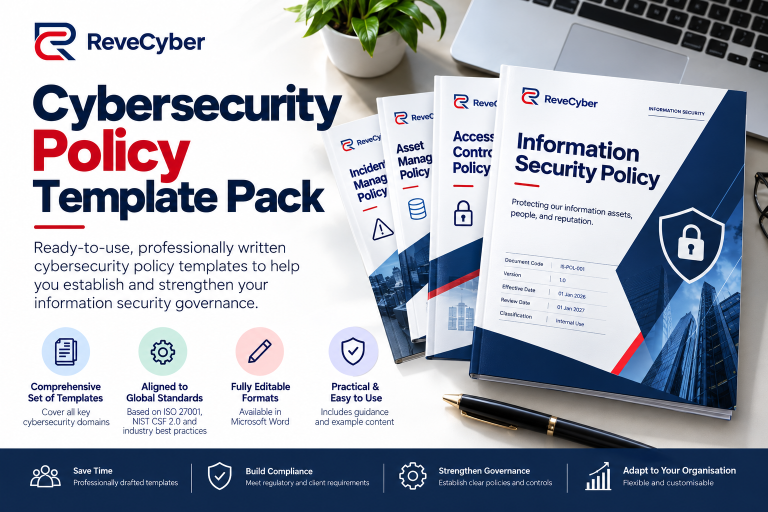 Cybersecurity Policy Template Pack cover